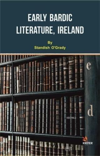 Early Bardic Literature, Ireland  Frontansicht 1