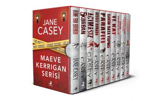 Jane Casey Maeve Kerrigan Serisi Seti - 10 Kitap Takım - Kutulu  Frontansicht 1