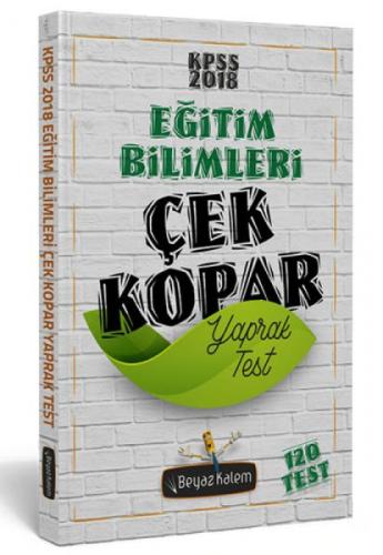 2018 KPSS Eğitim Bilimleri Çek Kopar Yaprak Test  Frontansicht 1