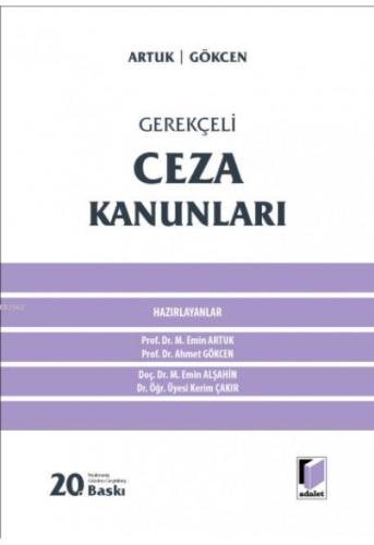 Gerekçeli Ceza Kanunları  Frontansicht 1