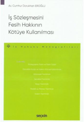 İş Sözleşmesini Fesih Hakkının Kötüye Kullanılması  Frontansicht 1