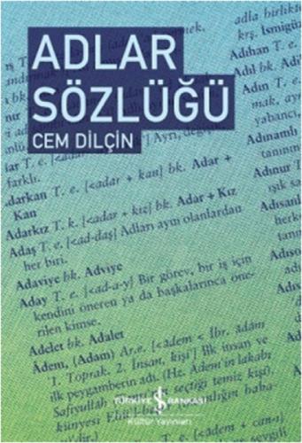 Adlar Sözlüğü (Ciltli)  Frontansicht 1