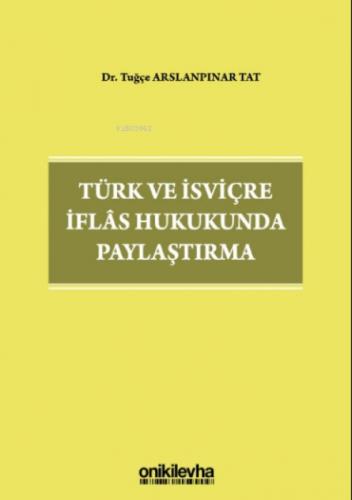 Türk ve İsviçre İflas Hukukunda Paylaştırma  Frontansicht 1