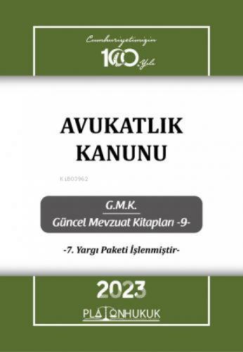 Avukatlık Kanunu  Frontansicht 1