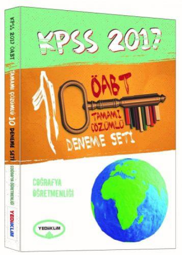 KPSS 2017 ÖABT Coğrafya Öğretmenliği Çözümlü 10 Deneme Sınavı  Frontansicht 1