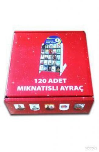 Mıknatıslı Ayraç 120'lik Kutu (Atatürk ve Bayrak)  Frontansicht 1