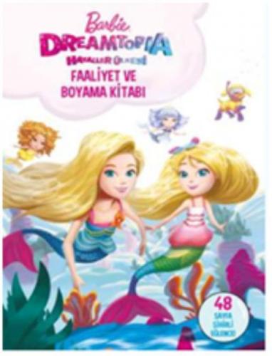 Barbıe Dreamtopıa  Hayaller Ülkesi  Faaliyet Ve Boyama Kitabı  Frontansicht 1