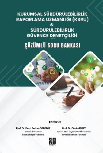 Kurumsal Sürdürülebilirlik Raporlama Uzmanlığı (KSRU) & Sürdürülebilirlik Güvence Denetçiliği Çözümlü Soru Bankası  Frontansicht 1