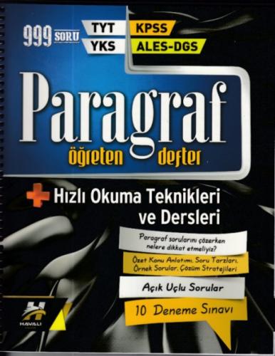 2018 Tüm Sınavlara Yönelik Paragraf Öğreten Defter  Frontansicht 1