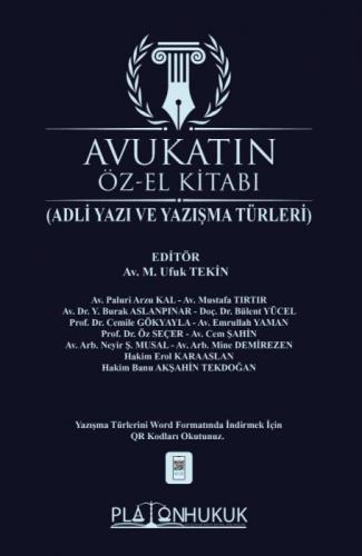 Avukatın Öz-El Kitabı;Adli Yazı Ve Yazışma Türleri  Frontansicht 1
