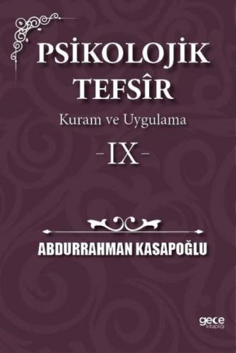 Psikolojik Tefsir Kuram ve Uygulama 9  Frontansicht 1