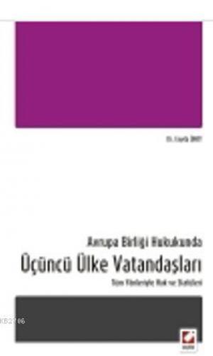 Avrupa Birliği Hukukunda Üçüncü Ülke Vatandaşları  Frontansicht 1