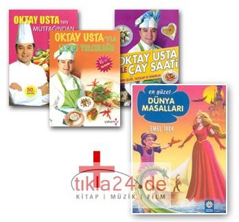 Oktay Usta'nın En Güzel 3 Kitabı birarada! Yanında En Güzel Dünya Masalları Hediye!  Frontansicht 1