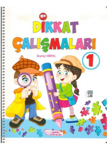 Okul Öncesi Dikkat Çalışmaları 1 - 2  Frontansicht 1