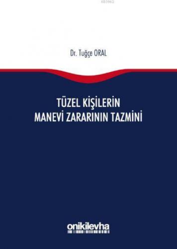 Tüzel Kişilerin Manevi Zararının Tazmini  Frontansicht 1