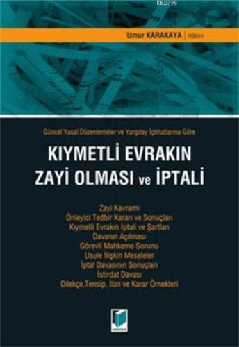 Kıymetli Evrakın Zayi Olması ve İptali  Frontansicht 1