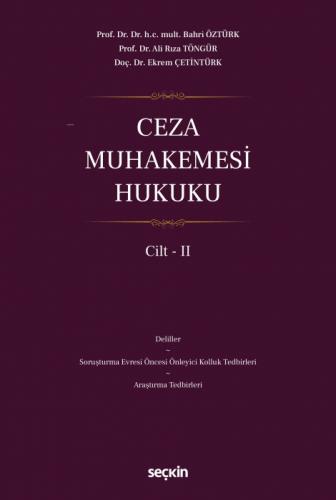 Ceza Muhakemesi Hukuku Cilt Ş II  (Ciltli)  Frontansicht 1