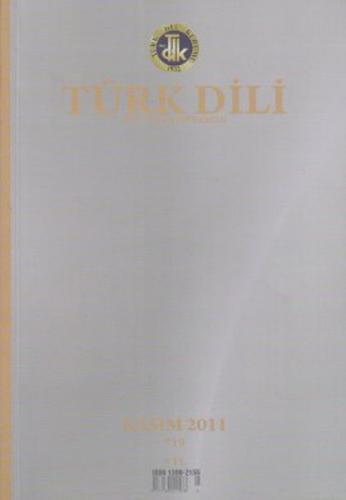 Türk Dili - Dil ve Edebiyat Dergisi Sayı: 719  Frontansicht 1