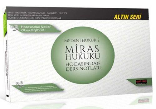 Medeni Hukuk 2 (Miras Hukuku) Hocasından Ders Notları  Frontansicht 1