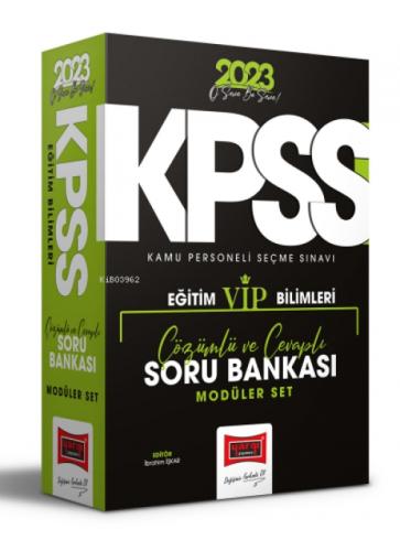 2023 KPSS Eğitim Bilimleri Tamamı Çözümlü VİP Modüler Soru Bankası Seti  Frontansicht 1
