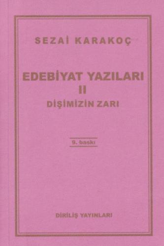 Edebiyat Yazıları 2 - Dişimizin Zarı  Frontansicht 1