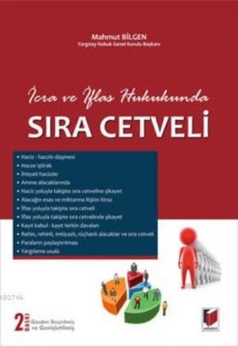 İcra ve İflâs Hukukunda Sıra Cetveli  Frontansicht 1