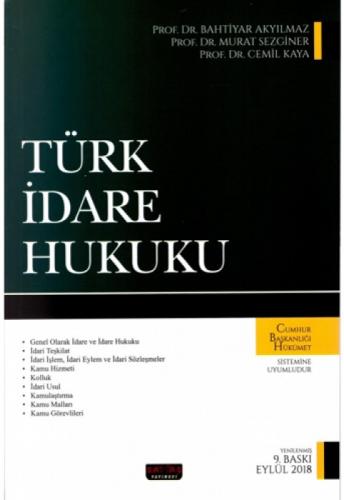Türk İdare Hukuku  Frontansicht 1