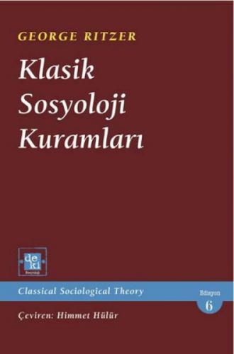Klasik Sosyoloji Kuramları  Frontansicht 1