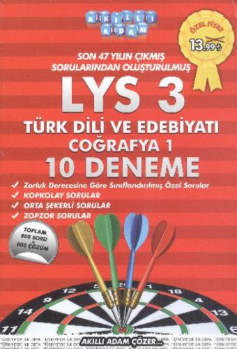 LYS 3 - Dil Anlatım ve Edebiyat - Coğrafya 10  Frontansicht 1