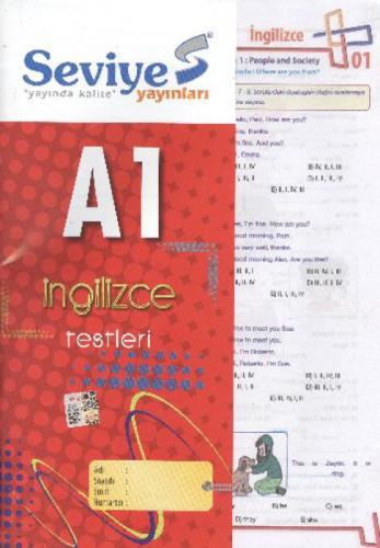 9. Sınıf İngilizce A1 Yaprak Test  Frontansicht 1