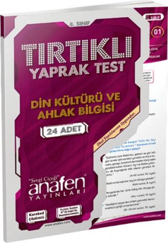 8. Sınıf Din Kültürü ve Ahlak Bilgisi Tırtıklı  Frontansicht 1
