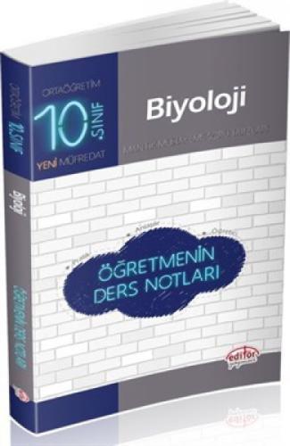 Editör Yayınları 10. Sınıf Biyoloji Öğretmenin Ders Notları Editör  Frontansicht 1