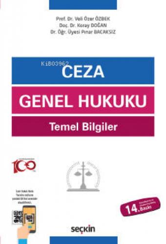 Ceza Genel Hukuku Temel Bilgiler  Frontansicht 1