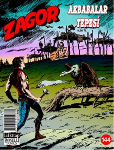 Zagor Sayı: 144 - Akbabalar Tepesi  Frontansicht 1