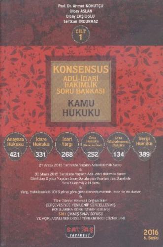 Konsensus Adi-İdari Hakimlik Soru Bankası  Frontansicht 1