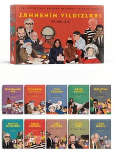 Sahnenin Yıldızları (10 Kitap);Soru Kitapçığı + Ebeveyn Mektubu + Sticker İlaveli  Frontansicht 1