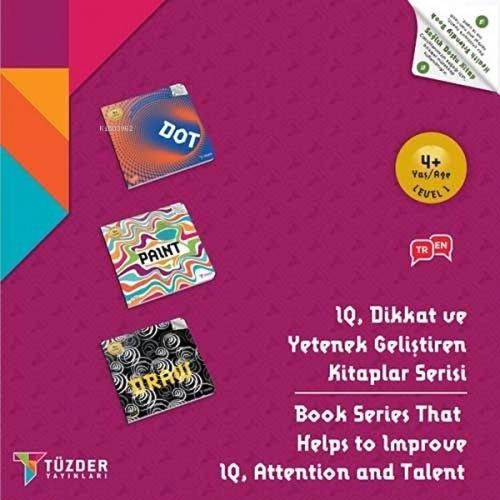 4+ Yaş Seti Level 1 (Dot, Paint, Draw);IQ Dikkat Ve Yetenek Geliştiren Kitaplar Serisi  Frontansicht 1