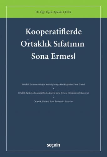Kooperatiflerde Ortaklık Sıfatının Sona Ermesi  Frontansicht 1