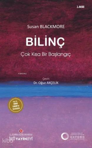 Bilinç;Çok Kısa Bir Başlangıç  Frontansicht 1
