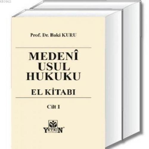 Medeni Usul Hukuku El Kitabı  2 Cilt  Frontansicht 1