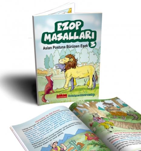 Ezop Masalları 3 / Aslan Postuna Bürünen Eşek (Renkli Resimli 7+Yaş)  Frontansicht 1