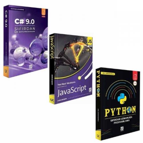 Programlama Uzmanlık Seti - 3 Kitap Takım  Frontansicht 1