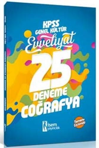 2018 KPSS Evveliyat Coğrafya Tamamı Çözümlü 25 Deneme  Frontansicht 1