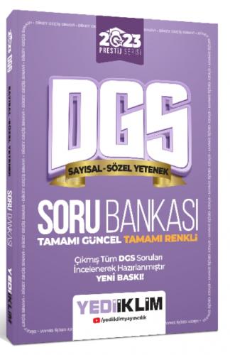 2023 Prestij Serisi Dgs Sayısal-Sözel Yetenek Soru Bank  Frontansicht 1