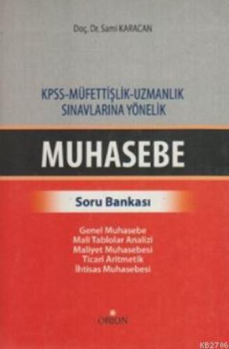 KPSS - Müfettişlik - Uzmanlık Sınavlarına Yönelik Muhasebe Soru Bankası  Frontansicht 1
