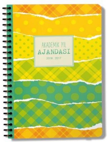 Akademik Yıl Ajandası 2016-2017  Frontansicht 1