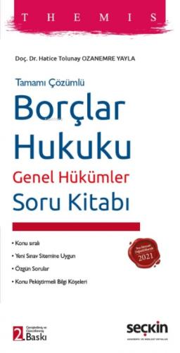 THEMIS - Borçlar Hukuku Genel Hükümler Soru Kitabı  Frontansicht 1