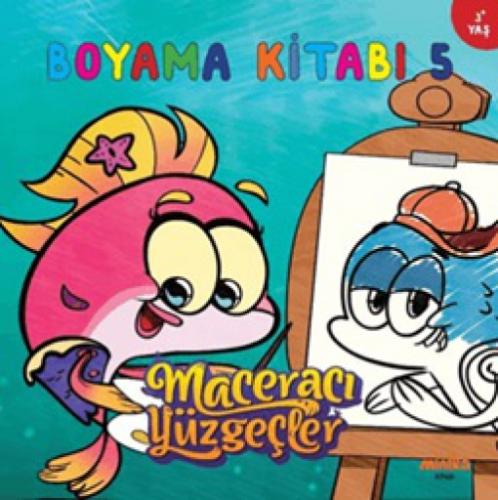 Maceracı Yüzgeçler Boyama Kitabı 5  Frontansicht 1