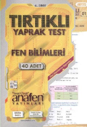 6. Sınıf Fen ve Teknoloji Tırtıklı  Frontansicht 1