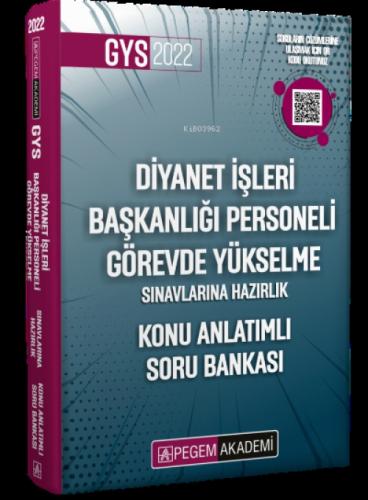 2022 Diyanet İşleri Başkanlığı Personeli Görevde Yükselme Sınavlarına Hazırlık Konu Anlatımlı Soru Bankası  Frontansicht 1